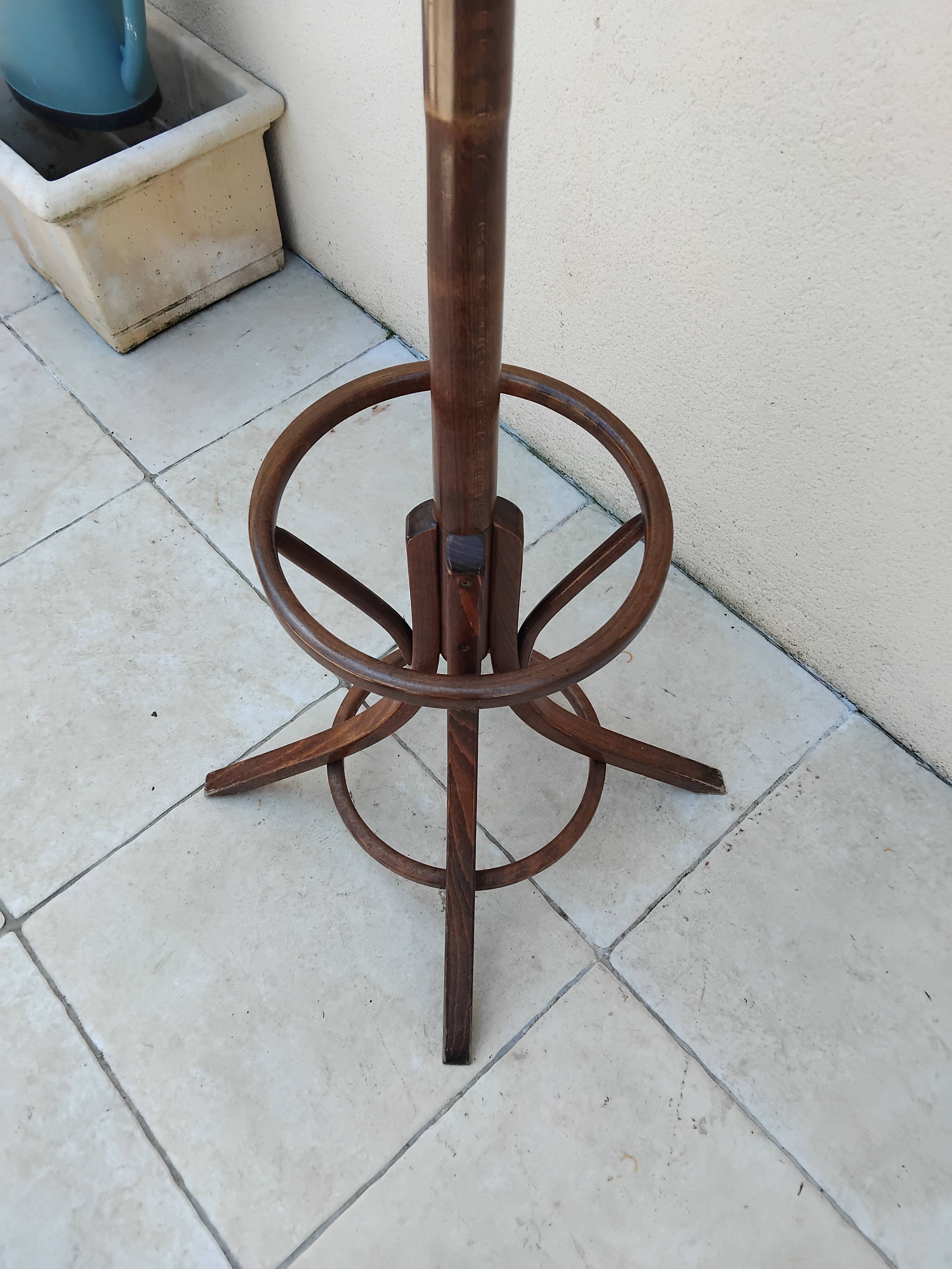 Vintage Baumann parrot coat rack