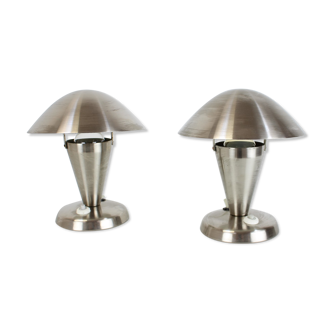 Bauhaus Table Chrome Lamps, 1930