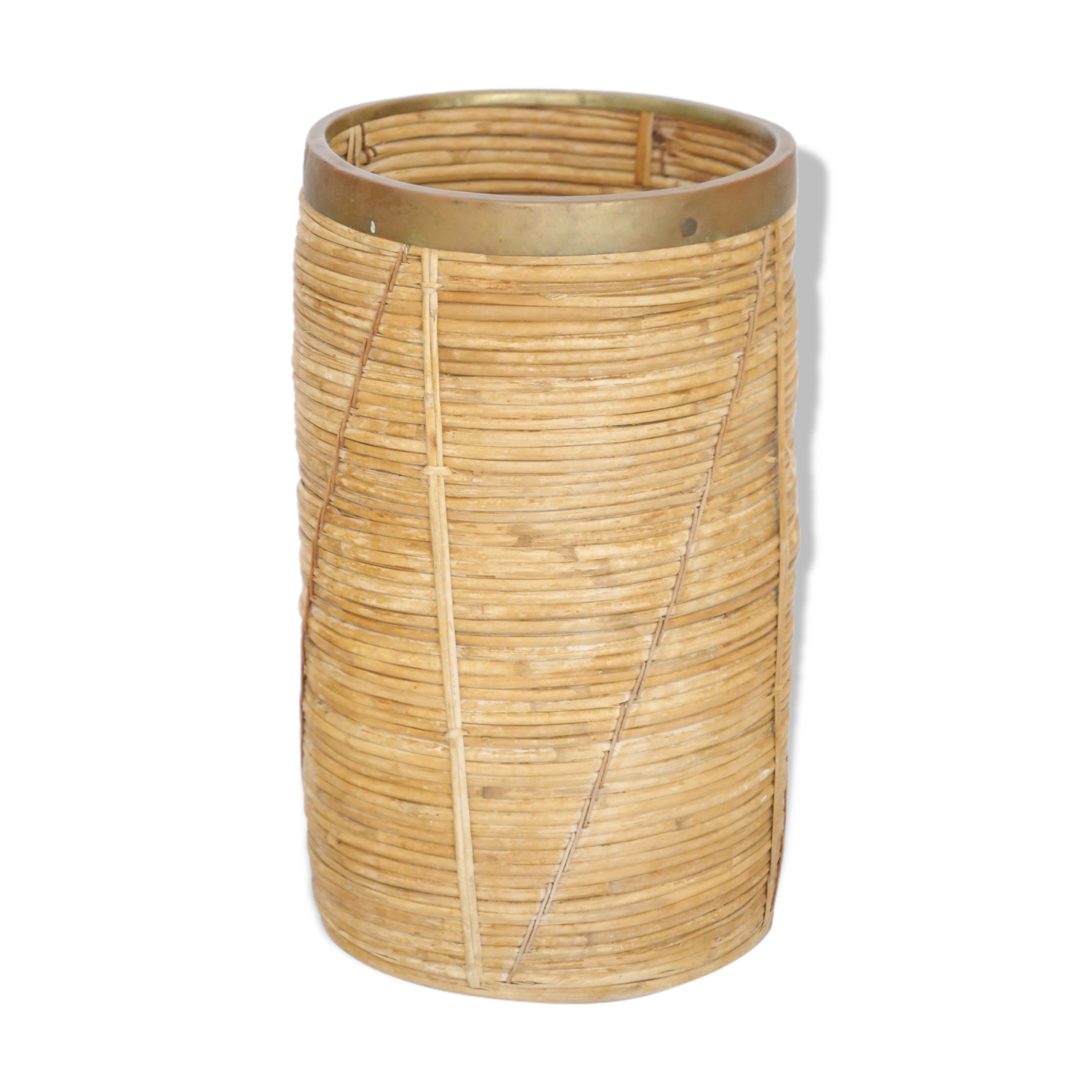 Bamboo rattan umbrella holder
