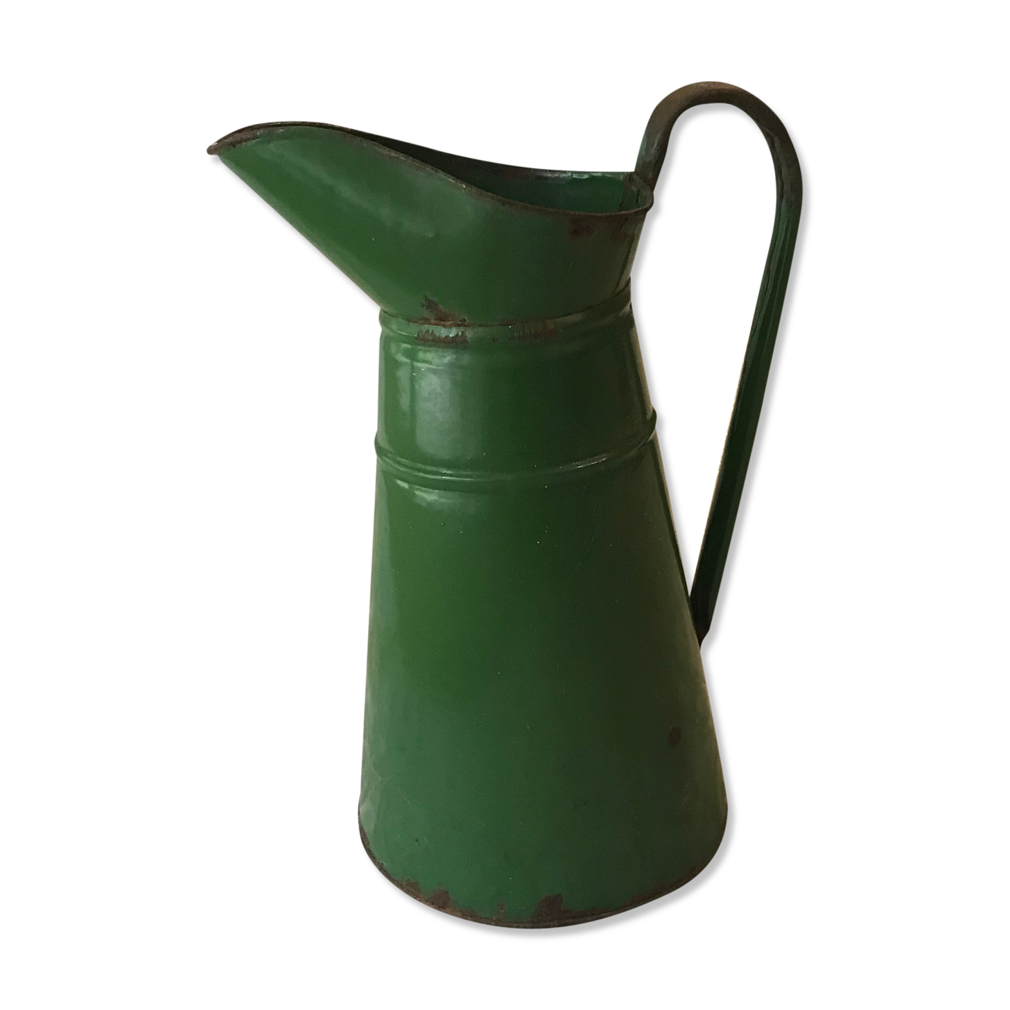 Water jug flower pot enamel