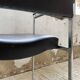 Pair of chrome office chairs