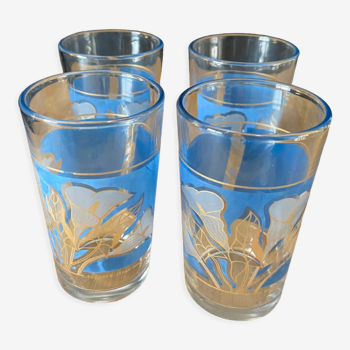 Lot de 4 verres à liqueur