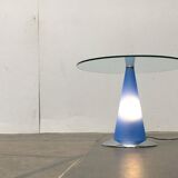 Birillo postmodern side table and floor lamp by Parisotto for Fontana Arte, 1980s