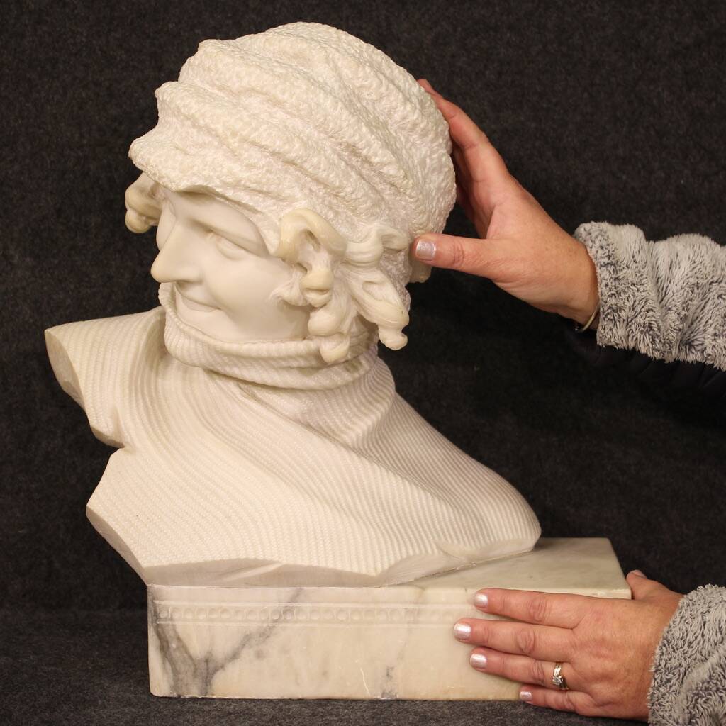 20th century Italian marble sculpture