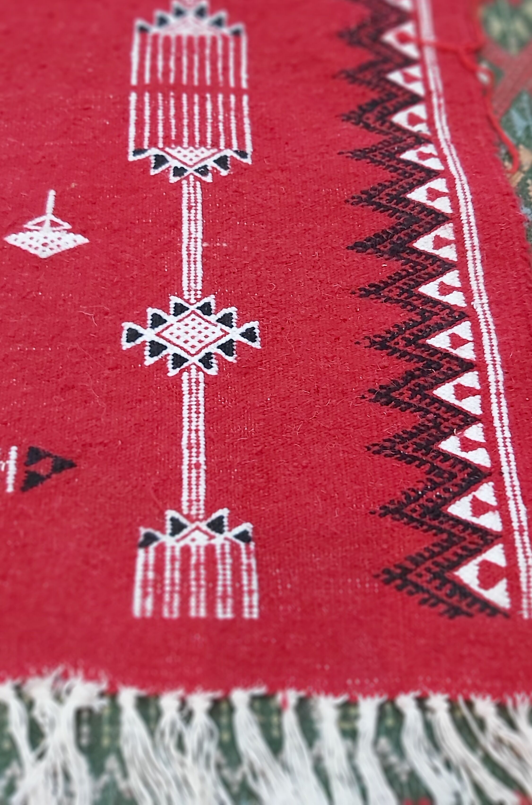 Handmade kilim corridor rug - 194x58cm