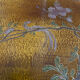 Chinese, Asian wooden coffee table nature peacock scene