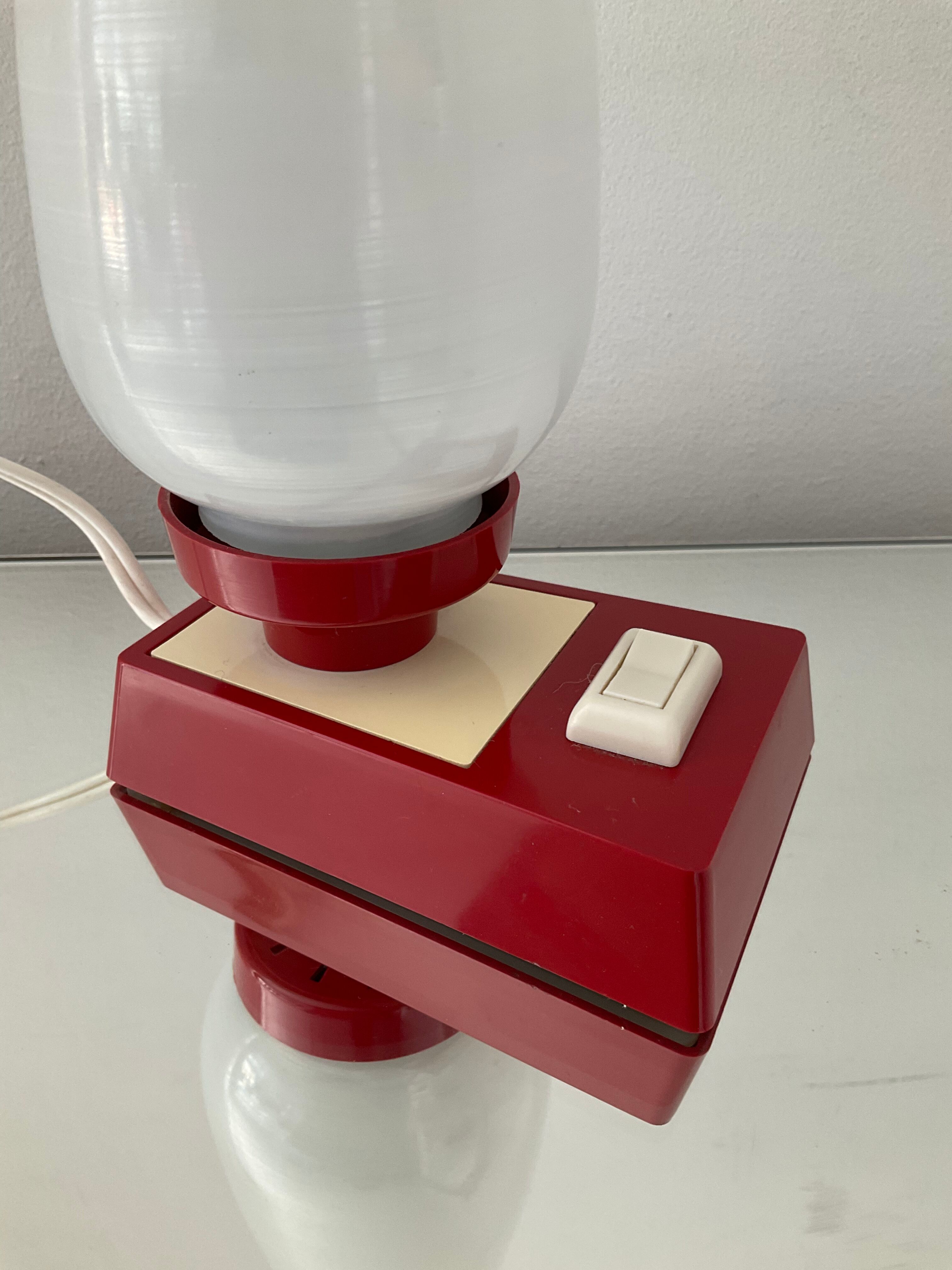 Asymmetrical lamp from the 50s-60s