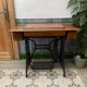 Superb old Singer sewing machine with its table