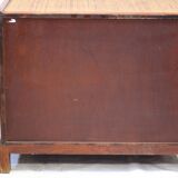 Vintage rattan and bamboo chest of drawers