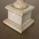 Antique Neo-Renaissance jardinière in marble, decorations, 19th century.