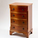 Original English cherry chest of drawers Burton Reproductions Limited