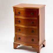 Original English cherry chest of drawers Burton Reproductions Limited
