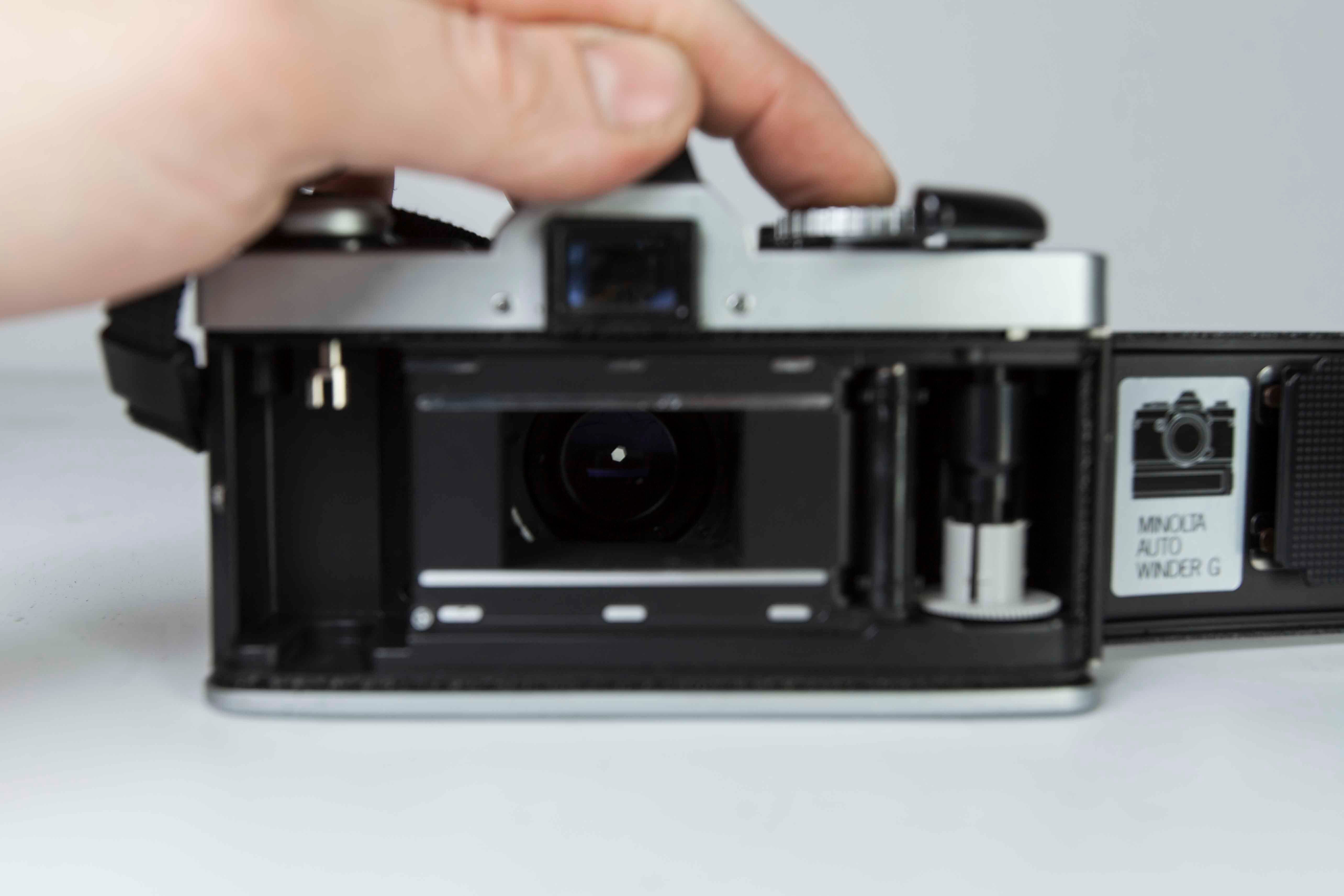 Minolta XG9 Silver 1979 Cleaned