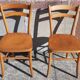 Pair of Luterma bistro chairs