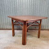 Rattan dining table