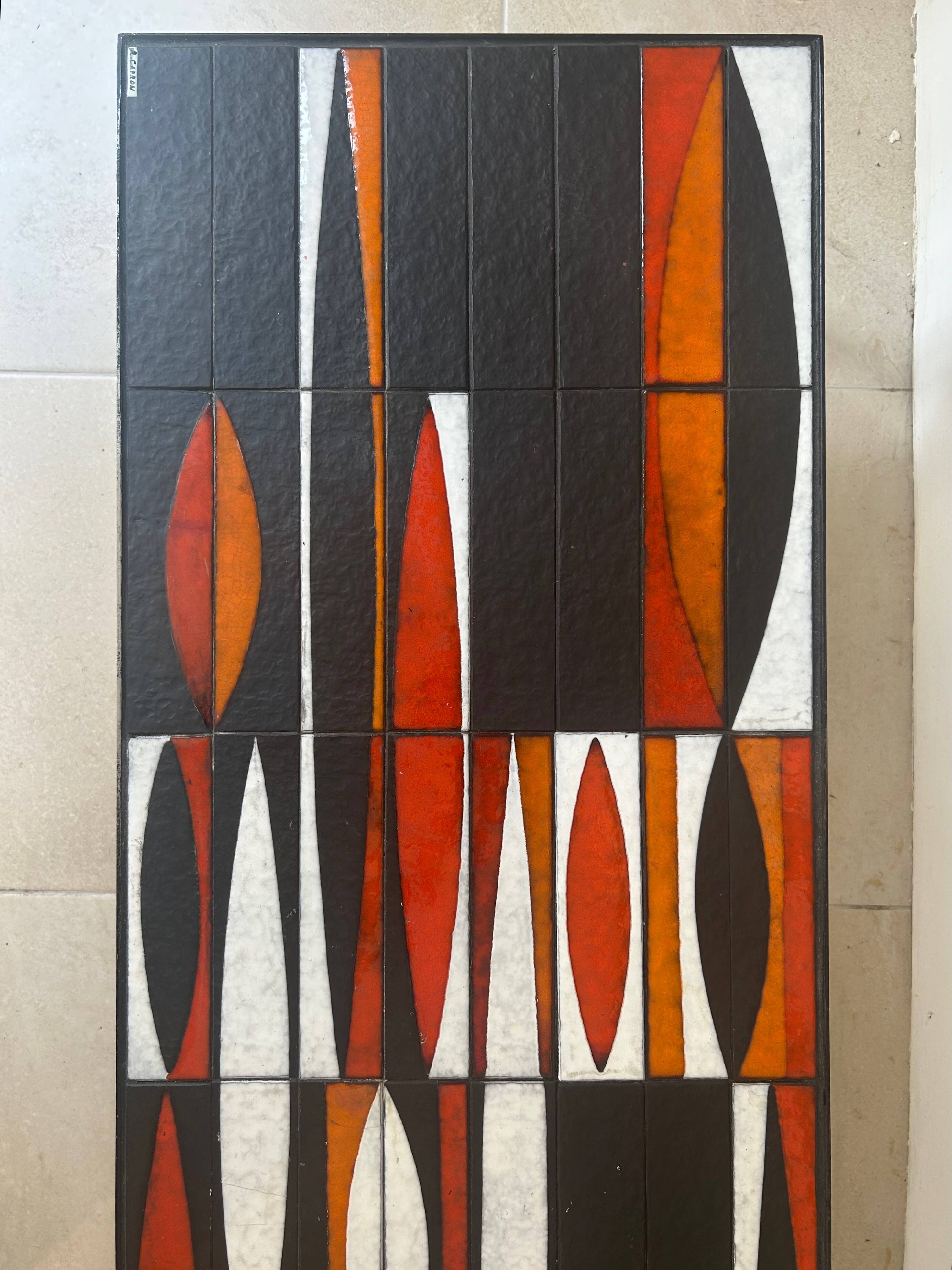 Navette coffee table by Roger Capron