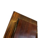 Vintage plant table small side table with rosewood tiles