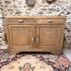 Superb stripped Art Deco wooden buffet