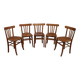 série de 5 chaises bistrot luterma