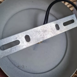 Golden brass flower wall lamp