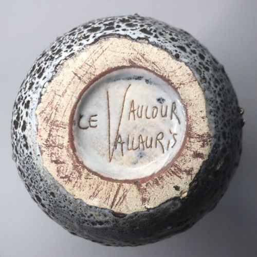 Vase "Fat Lava" Vallauris, Marino the Vaucour