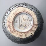 Vase "Fat Lava" Vallauris, Marino Le Vaucour