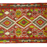 Anatolian handmade kilim rug 280 cm x 150 cm