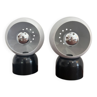 Pair of Eyeball lamps - Italy