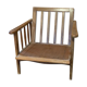 Scandinavian old wooden armchair