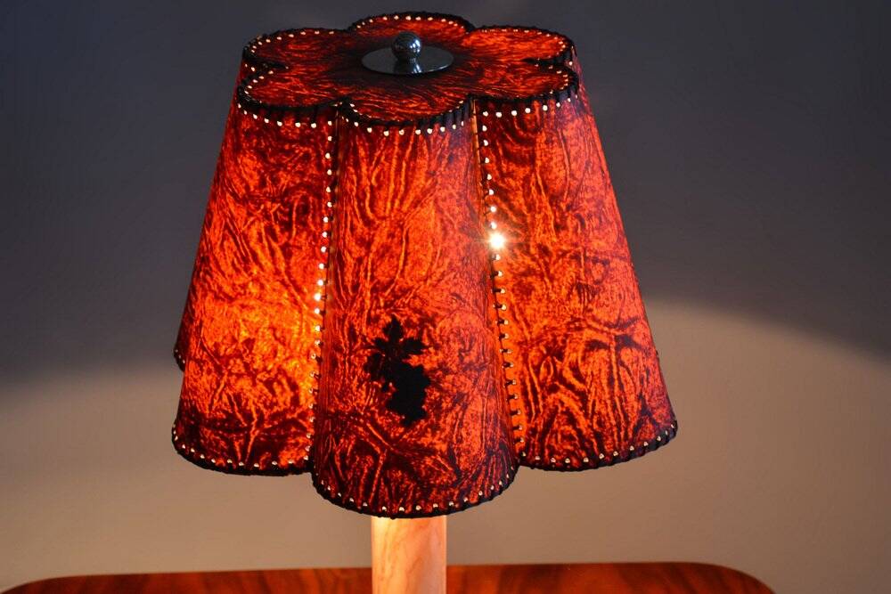 Lampe de table Art Déco tchèque en marbre et chrome, années 1920