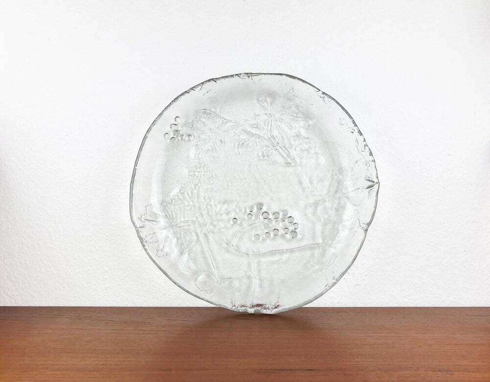 Vintage Glass Bowl from Kosta Boda
