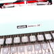 Typewriter, olivetti lettera 32 blue pastel