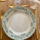 Set of 10 Moulin des loups plates