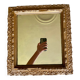 Old gilded mirror early 20th century