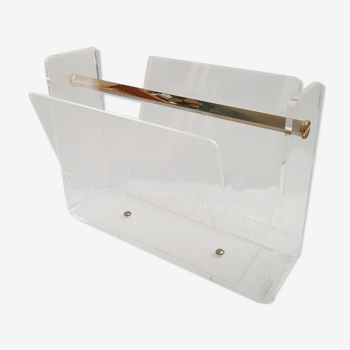 David Lange plexiglas magazine holder