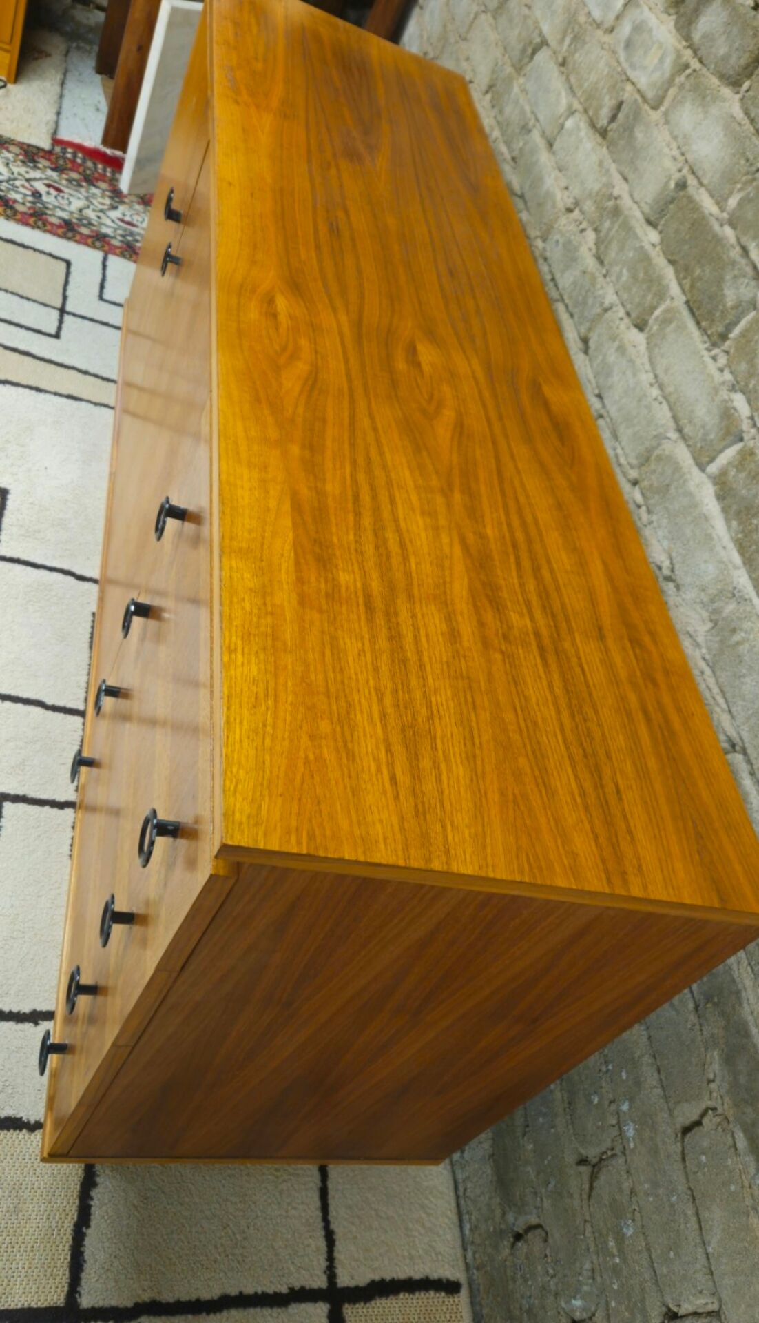 Vintage teak sideboard – 1961 – 2 doors & 4 drawers