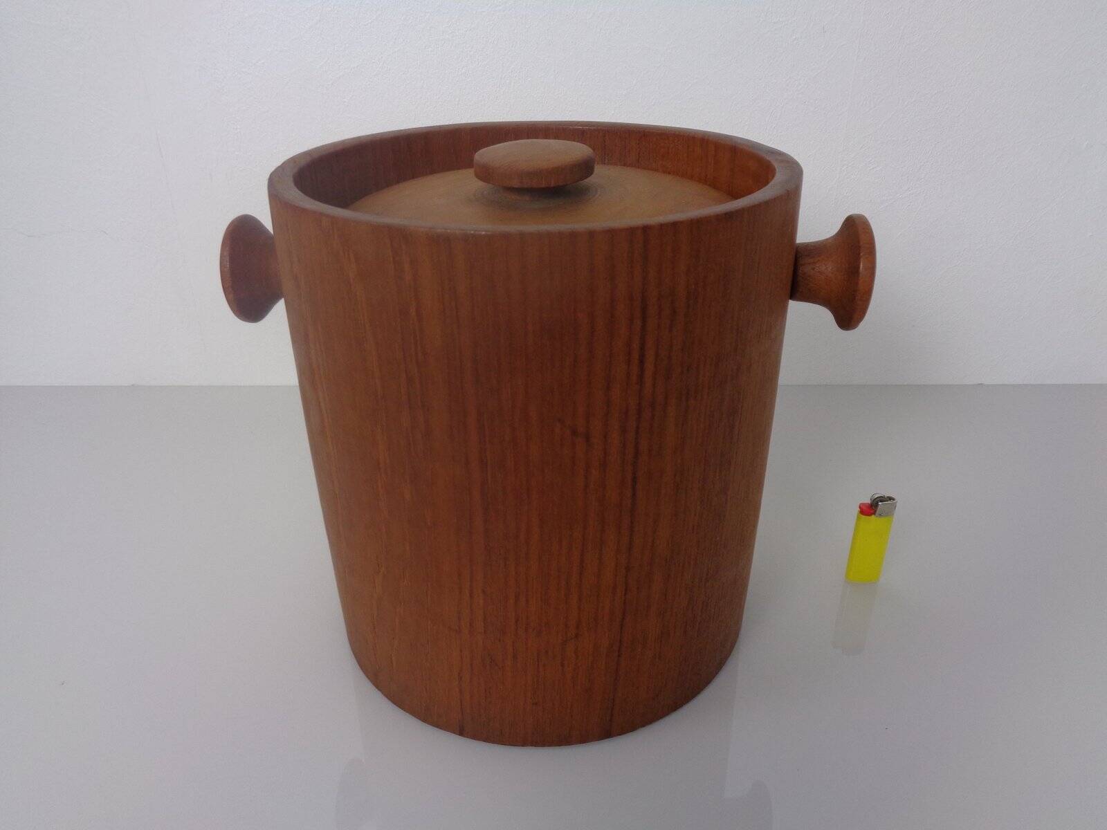 Danish Teak Ice Bucket 1960s