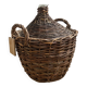 Dame Jeanne in her vintage wicker case