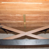 Transformable coffee table teak 60s