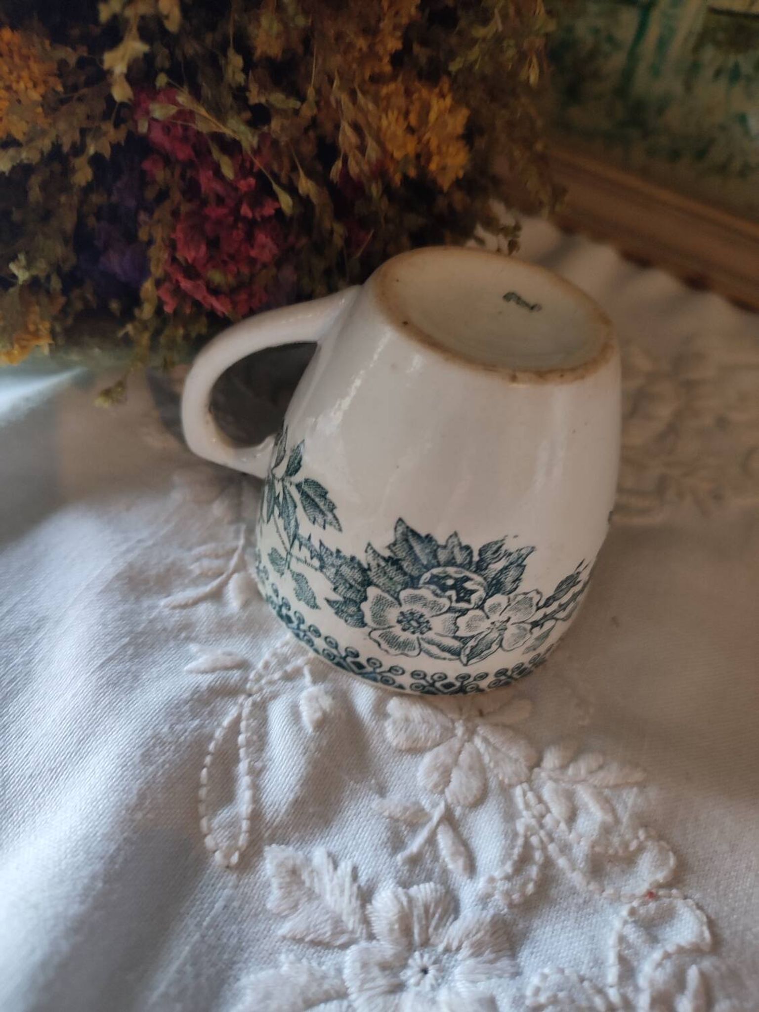 Tasse terre de fer St Amand modèle Guadeloupe
