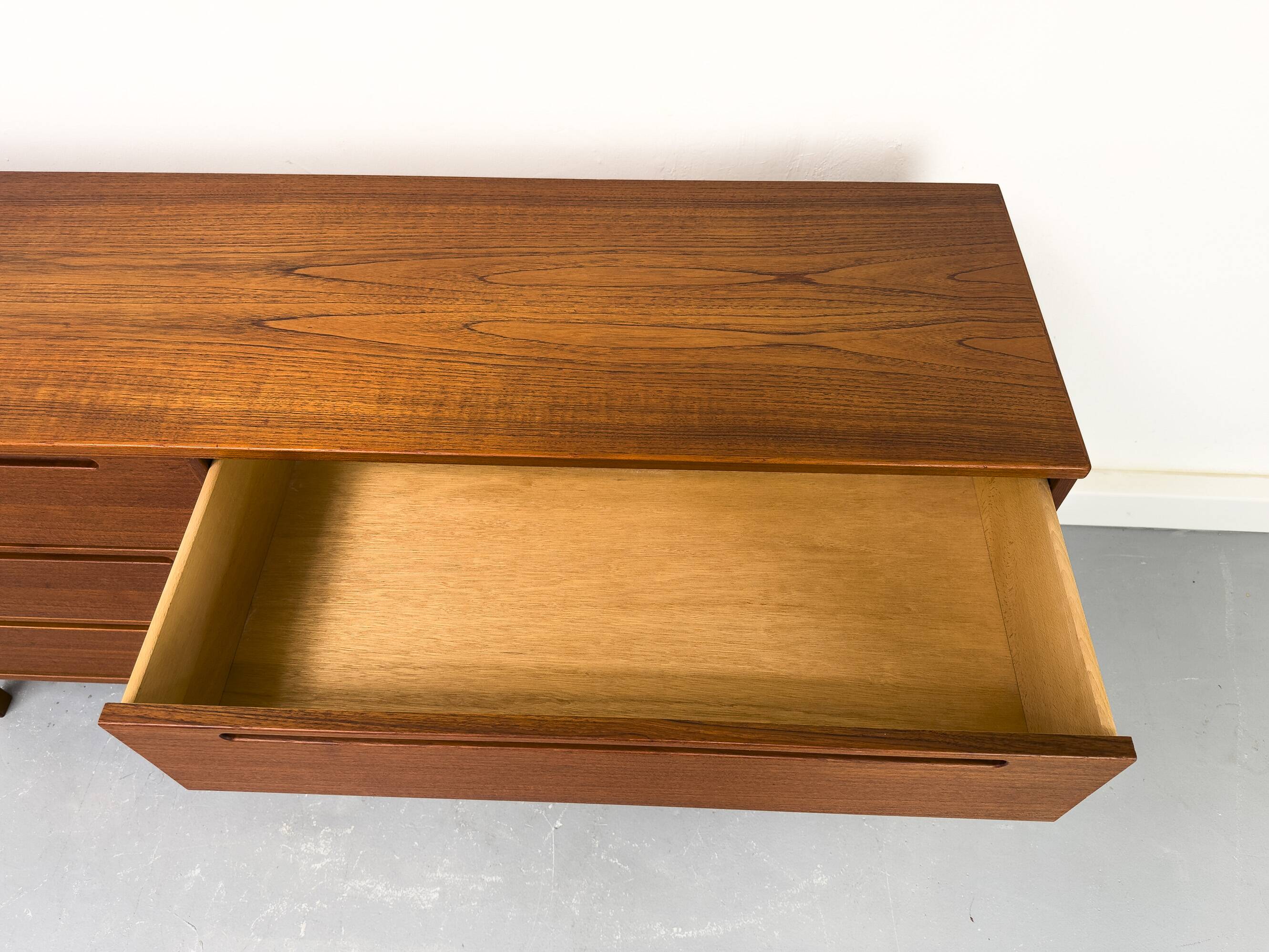 Large Teak Chest of Drawers from Tørring / HJN Møbelfabrik, 1960s