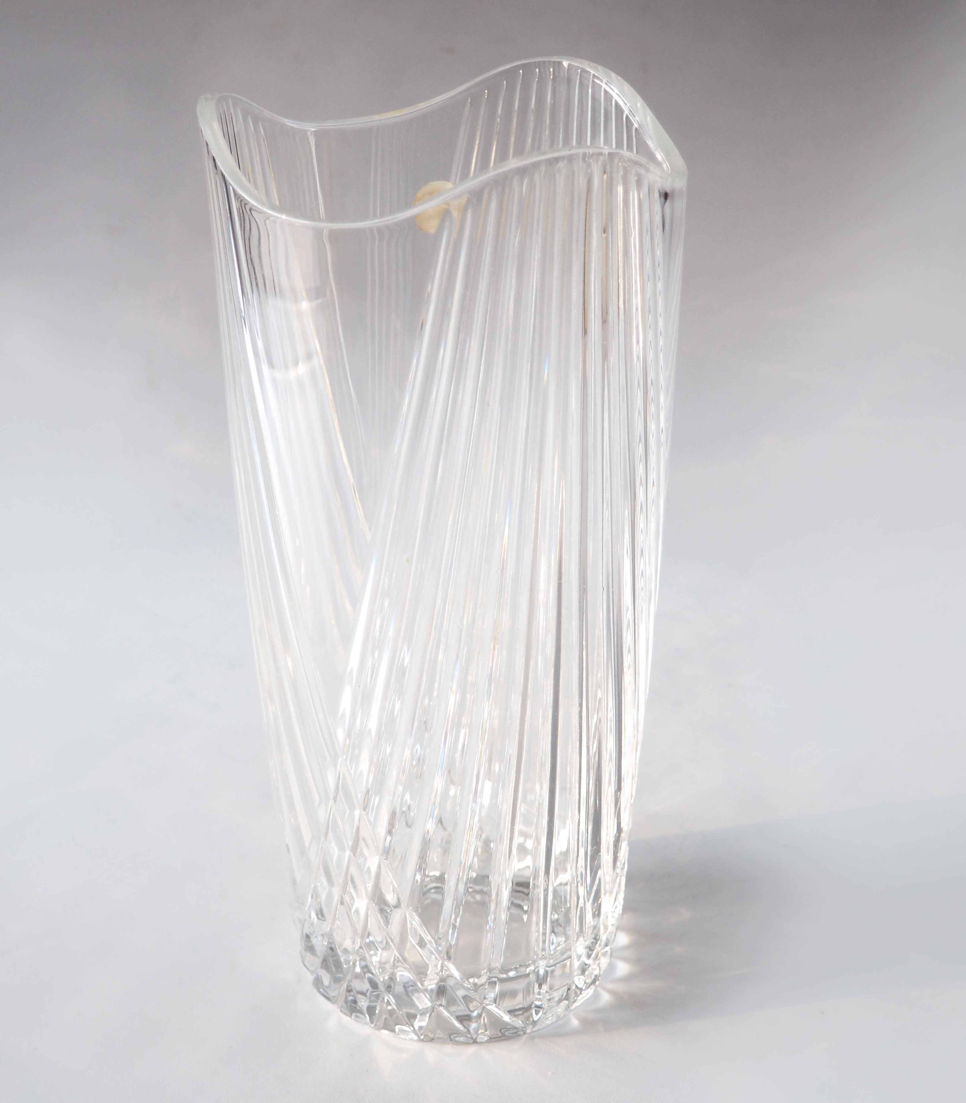 Crystal vase