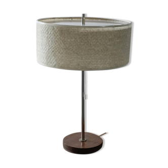 Lampe teck et fibre de verre