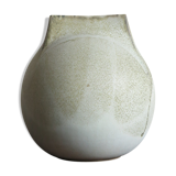 Franco Bucci Italian big sandstone vase, 1970s