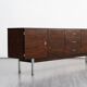 Enfilade vintage, palissandre, 248cm