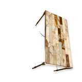 Coffee Table Hollywood Regency Italian Marble