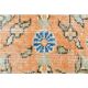 Vintage Turkish Oushak Handmade Wool Rug 111x195