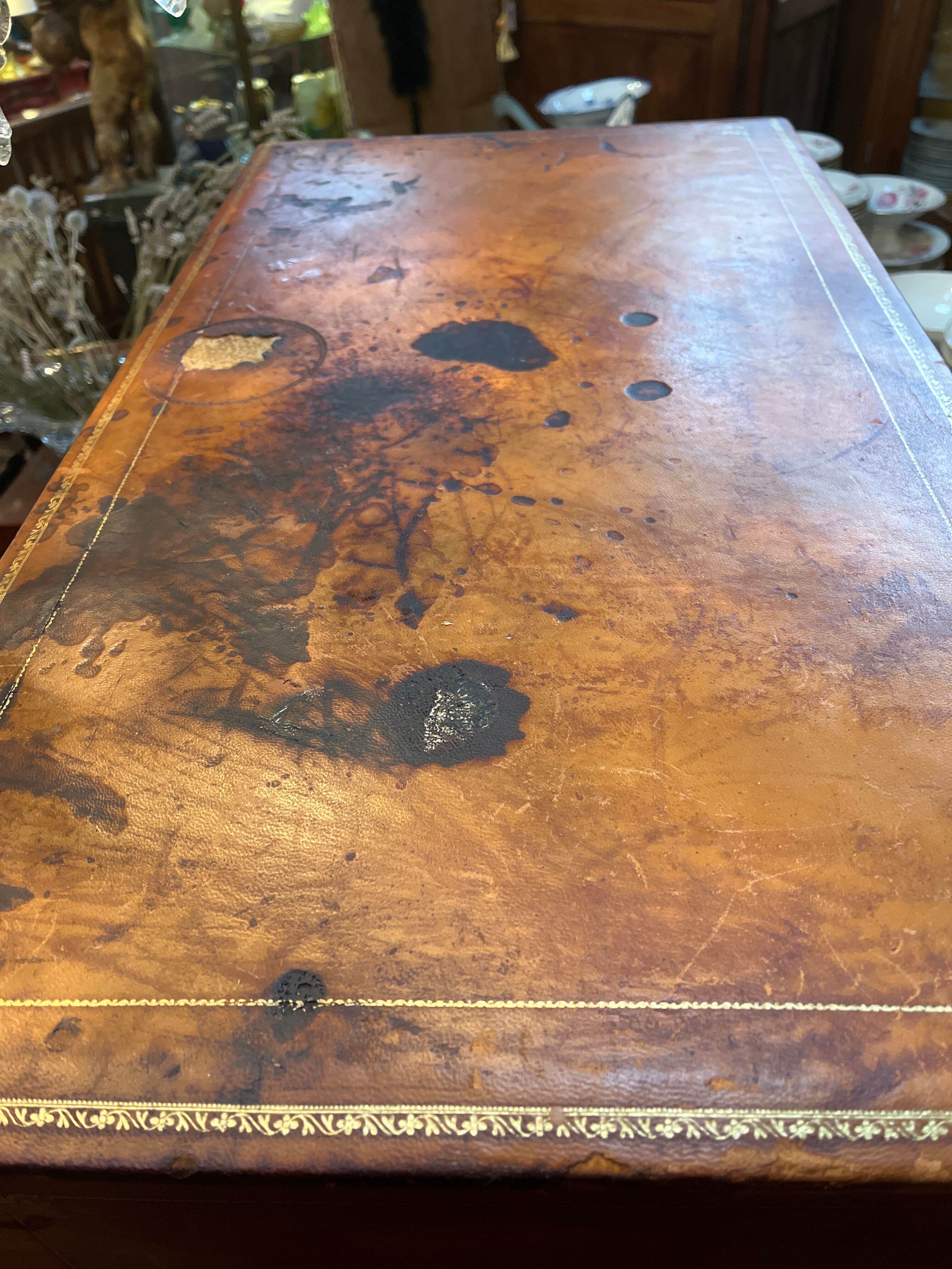 Secretary cardboard notary leather 20 th