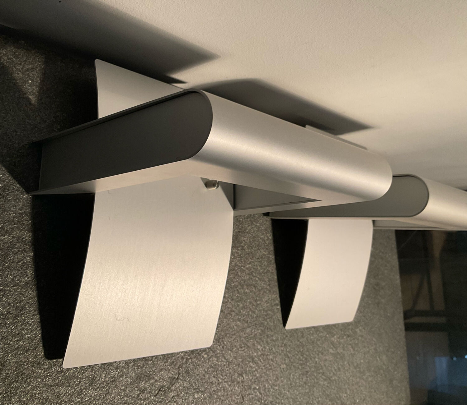 Pair of design wall lamps Delta light