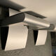 Pair of design wall lamps Delta light